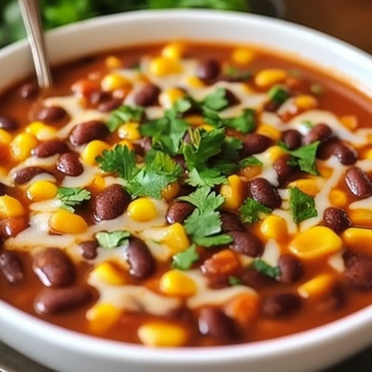 Spicy Black Bean Soup