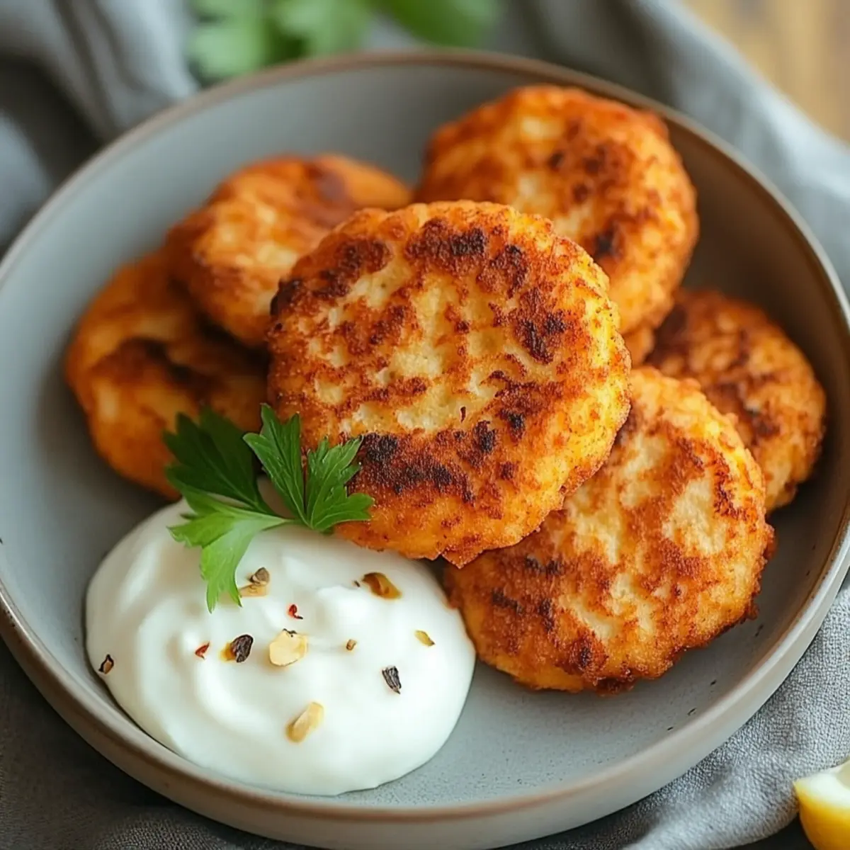 Spicy Chickpea Fritters