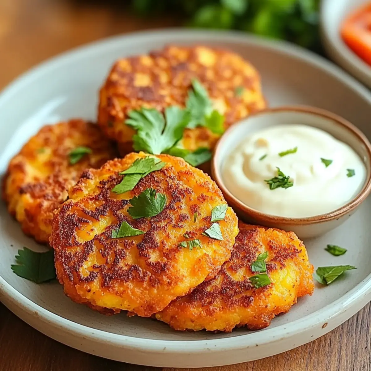 Spicy Chickpea Fritters