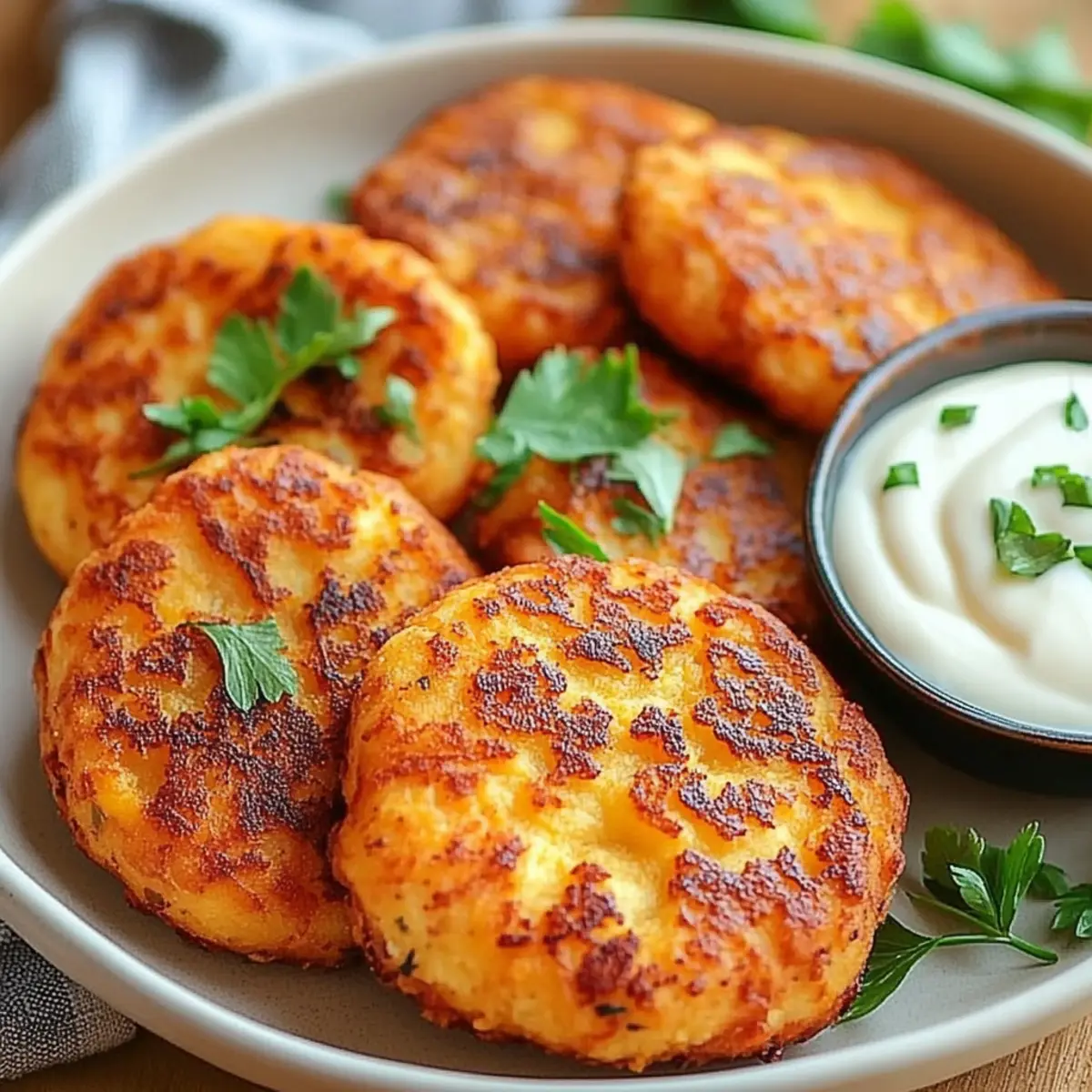 Spicy Chickpea Fritters