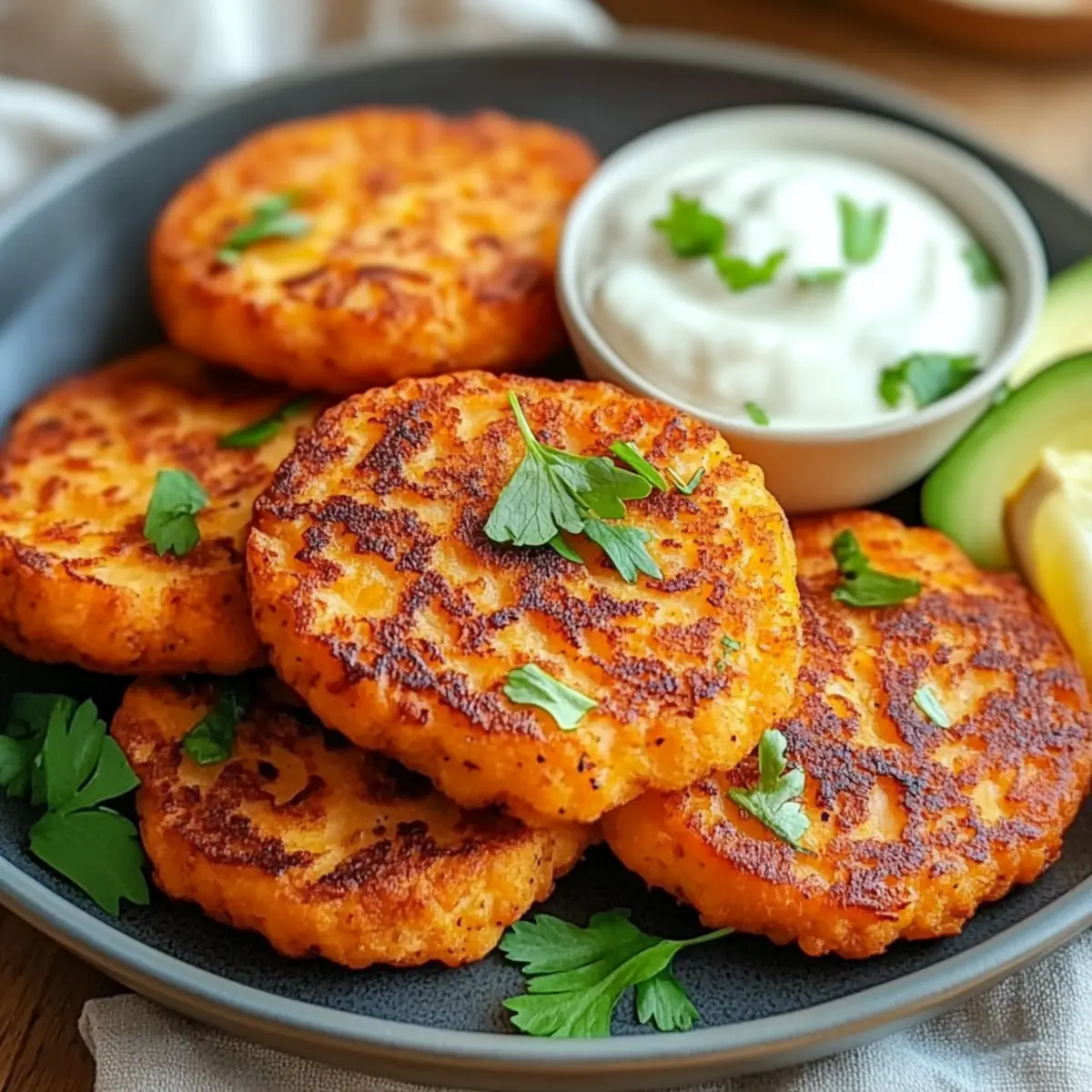 Spicy Chickpea Fritters