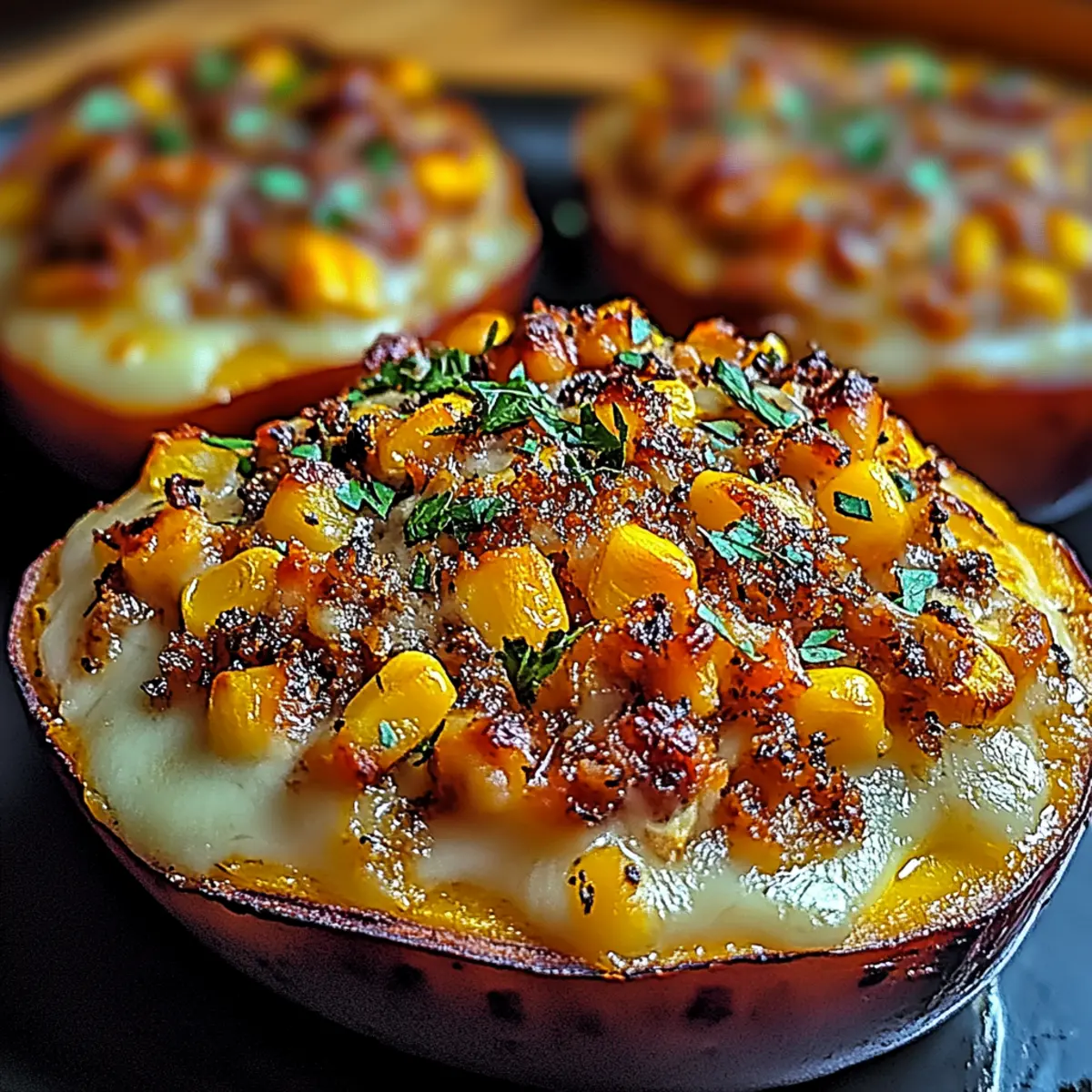 Stuffed Baked Acorn Squash
