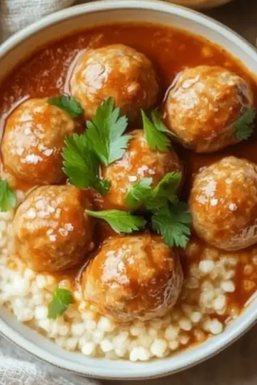 Sweet Chili Turkey Meatballs