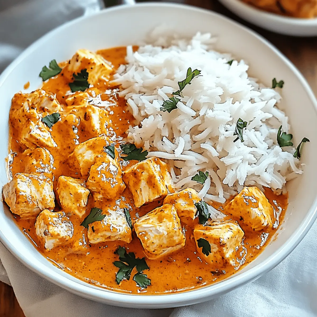 Tropical Coconut Chicken Rice Bowl