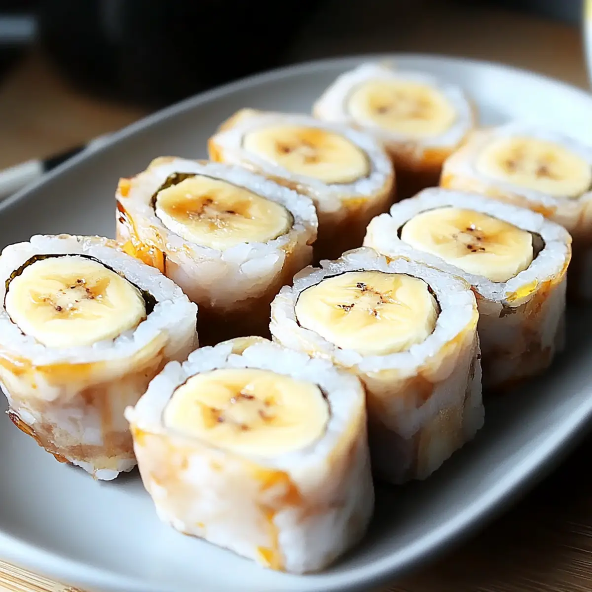 Banana Sushi