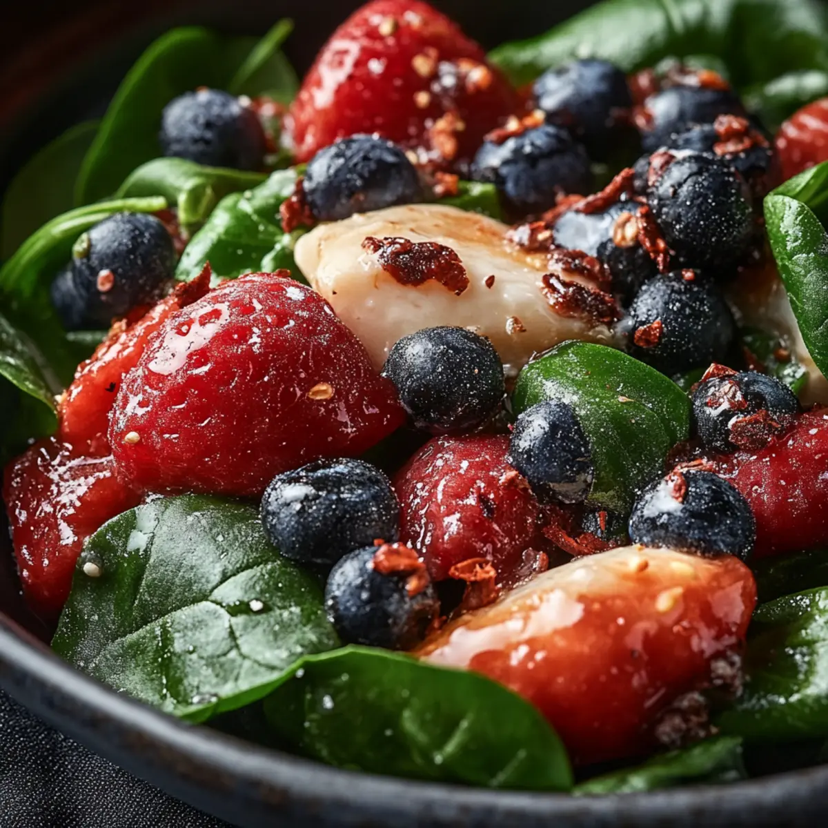 Berry Spinach Salad