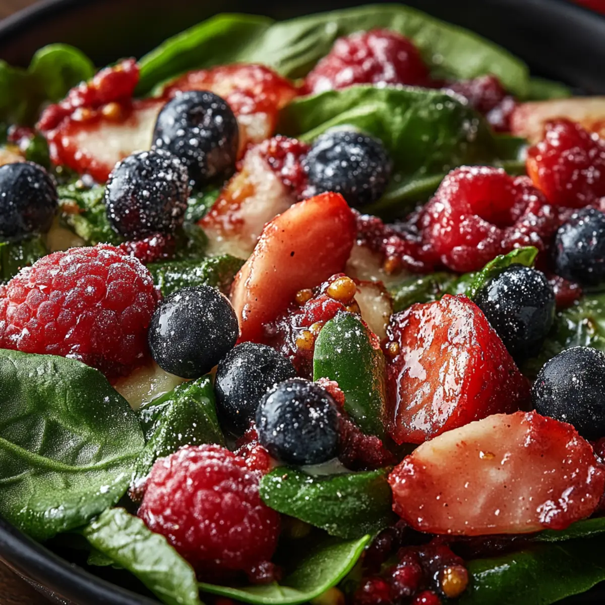 Berry Spinach Salad
