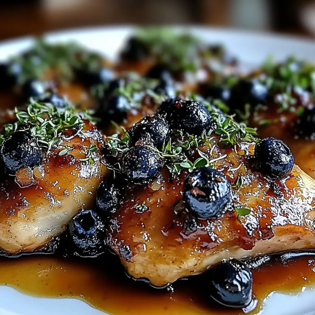 Blueberry Thyme Chicken