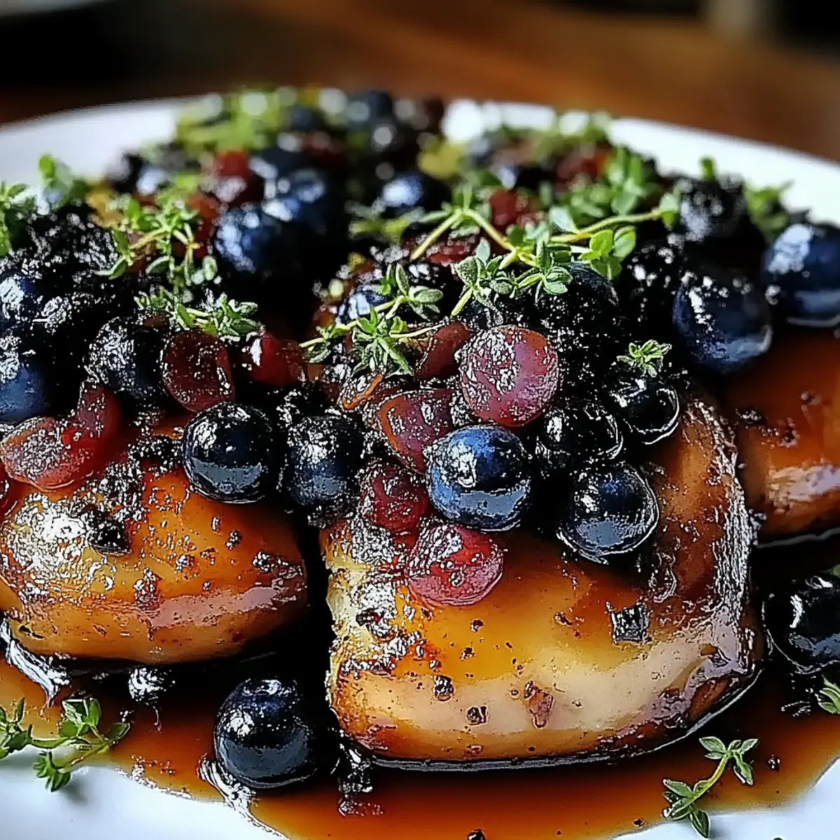 Blueberry Thyme Chicken