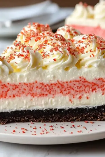 Candy Cane Pie