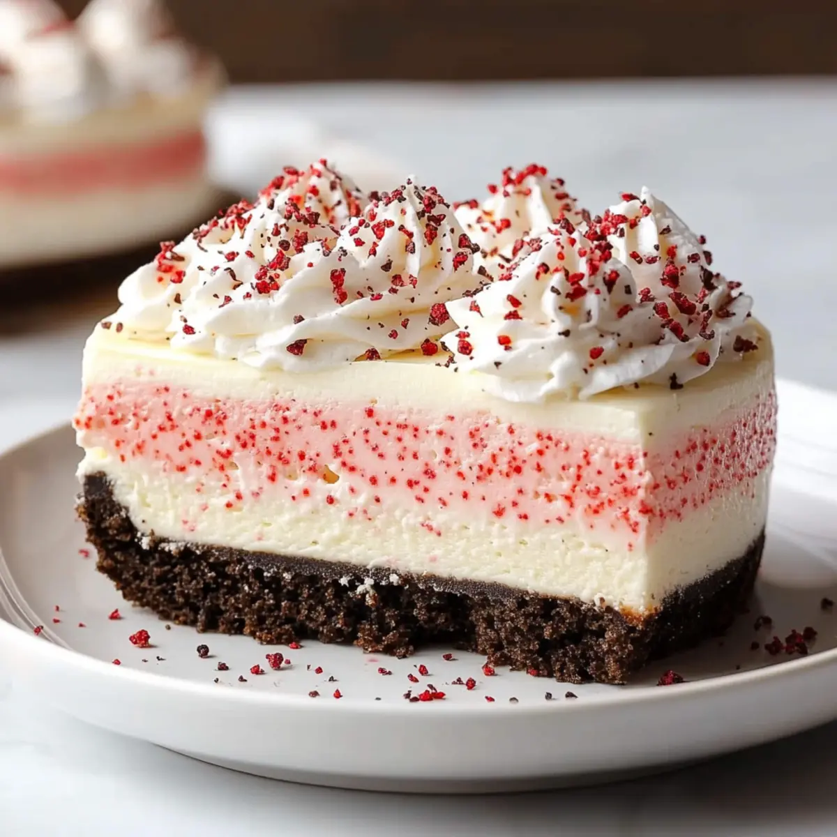 Candy Cane Pie