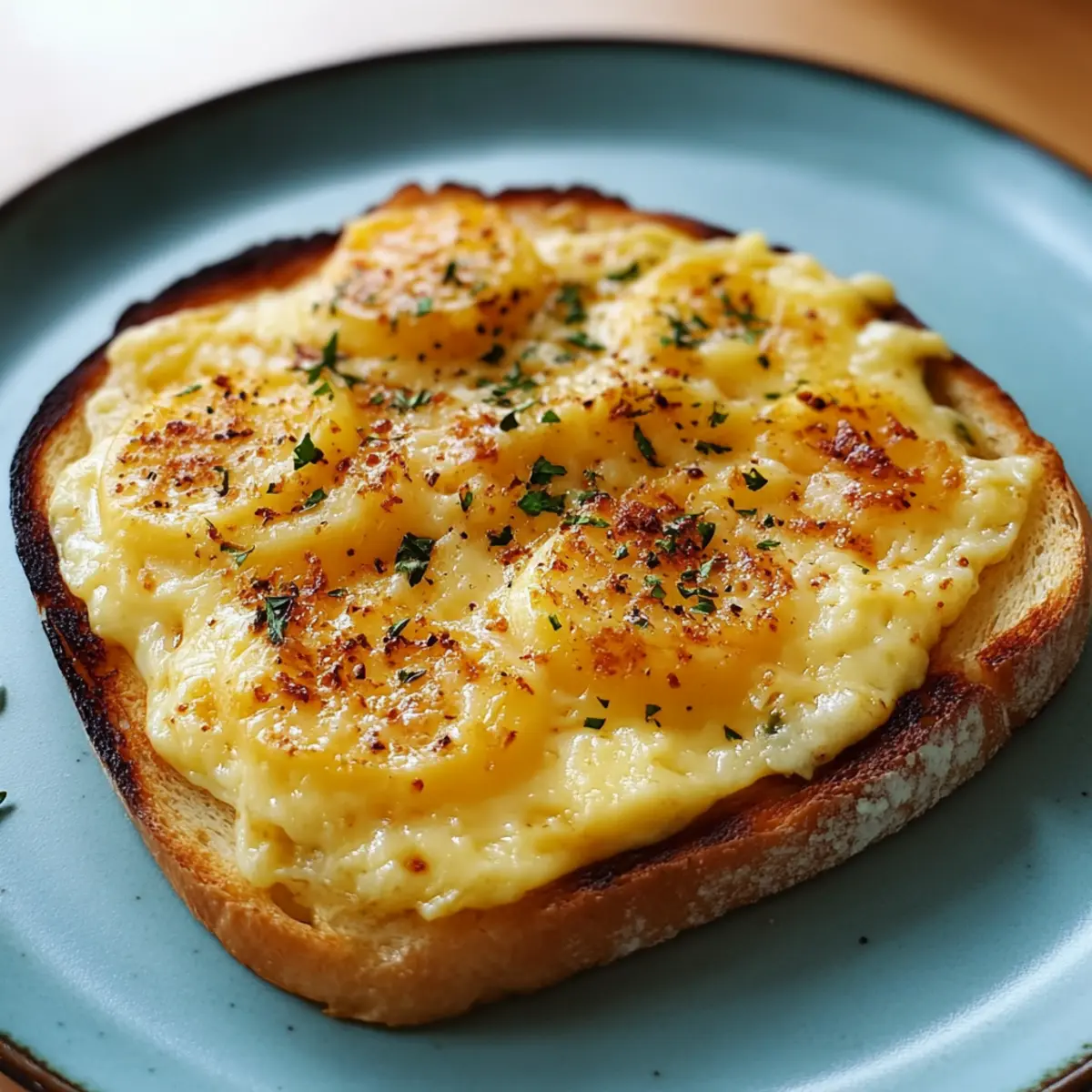Cheesy Egg Toast