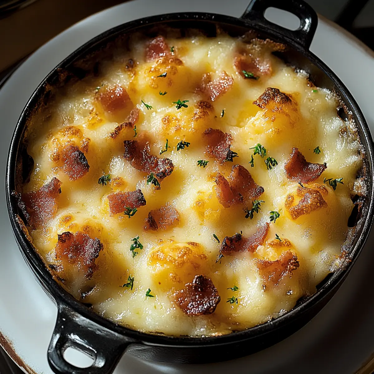 Cheesy Mississippi Mud Potatoes