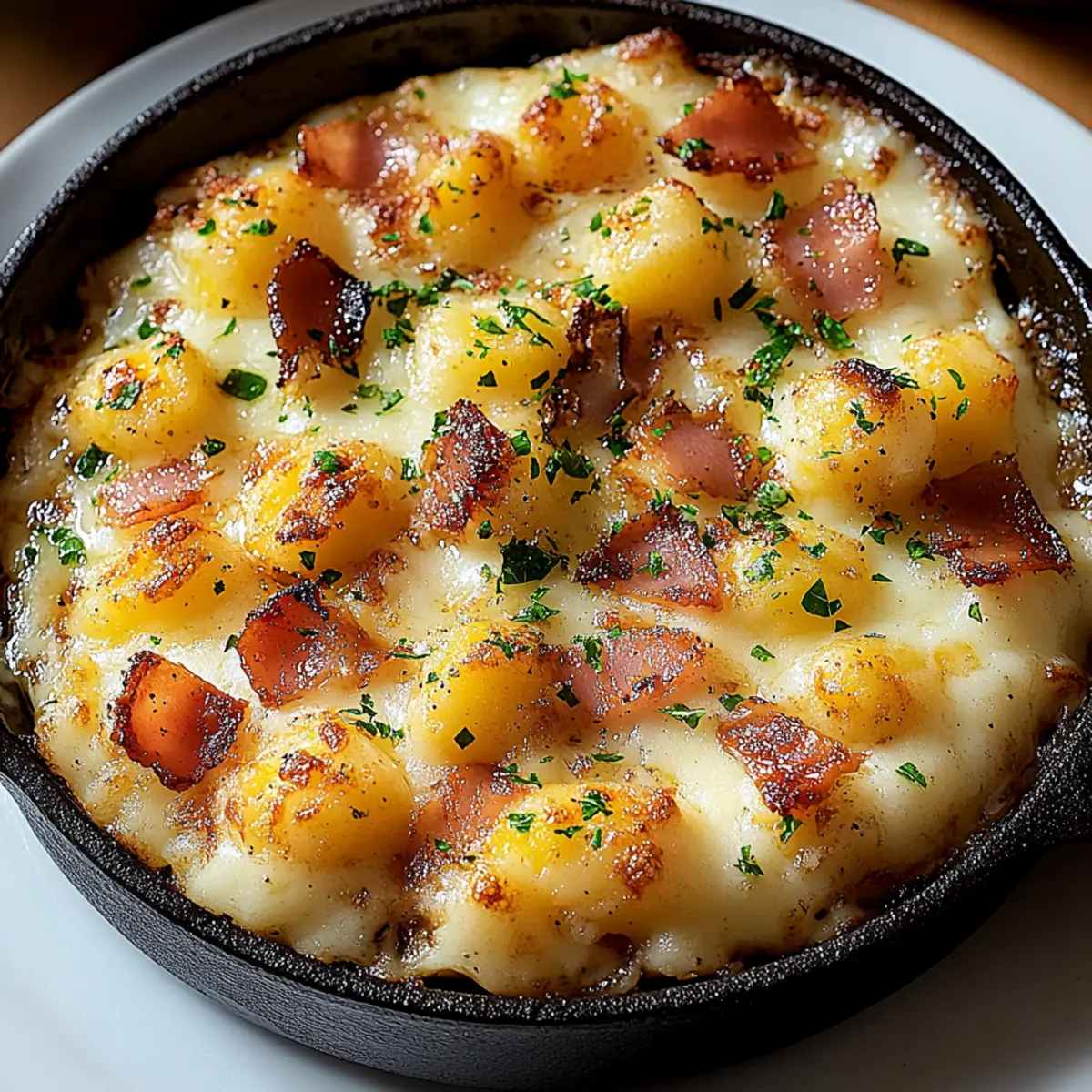 Cheesy Mississippi Mud Potatoes