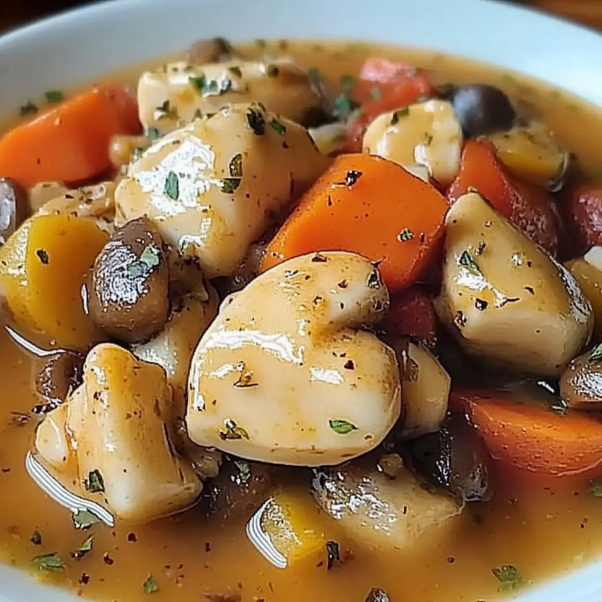 Chicken Mushroom Stew