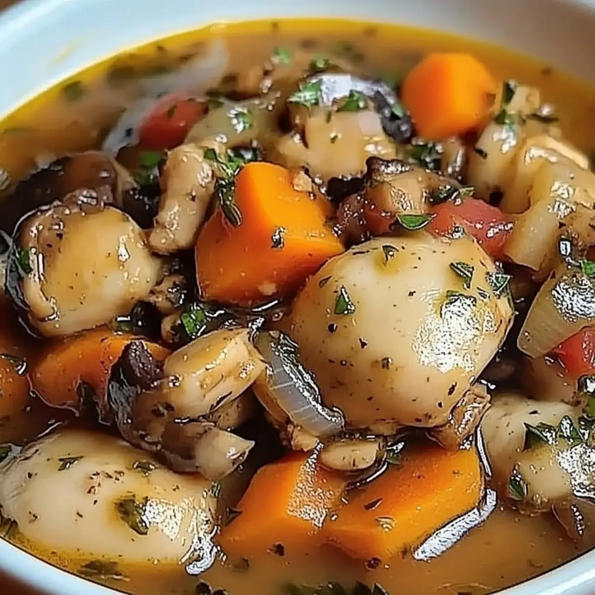 Chicken Mushroom Stew