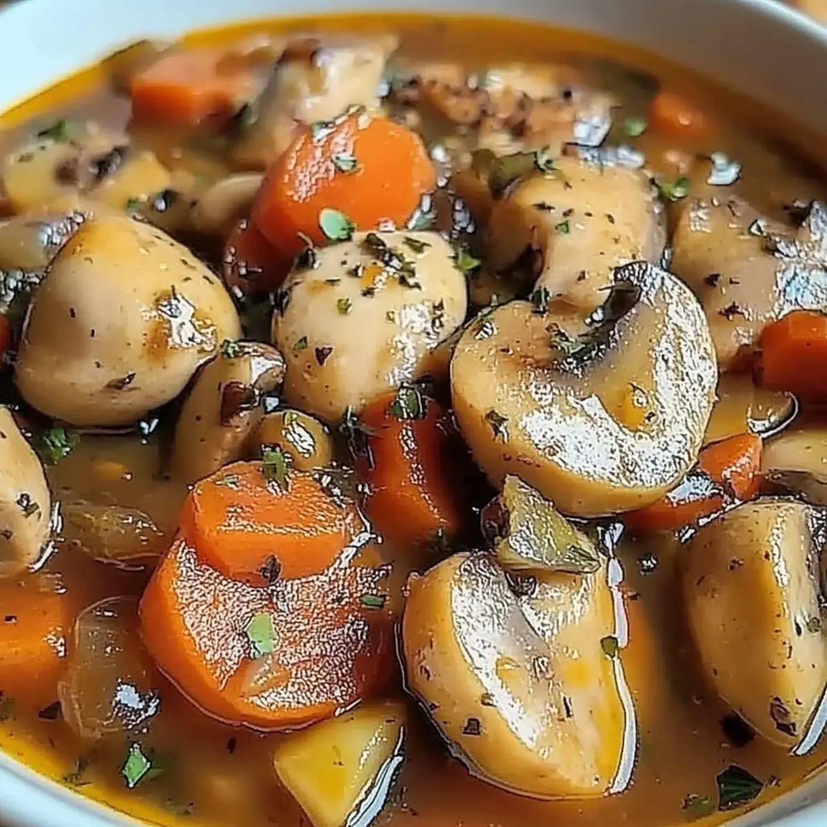 Chicken Mushroom Stew