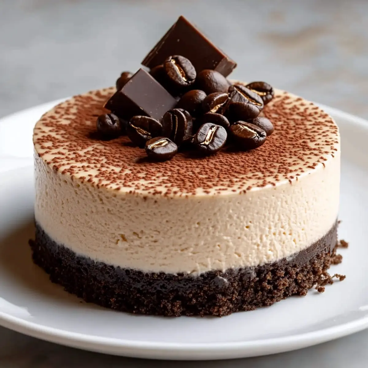 Chocolate Espresso Cheesecake