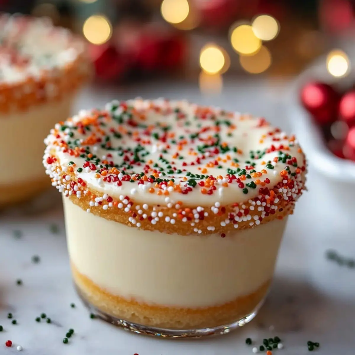 Christmas Sugar Cookie Shots