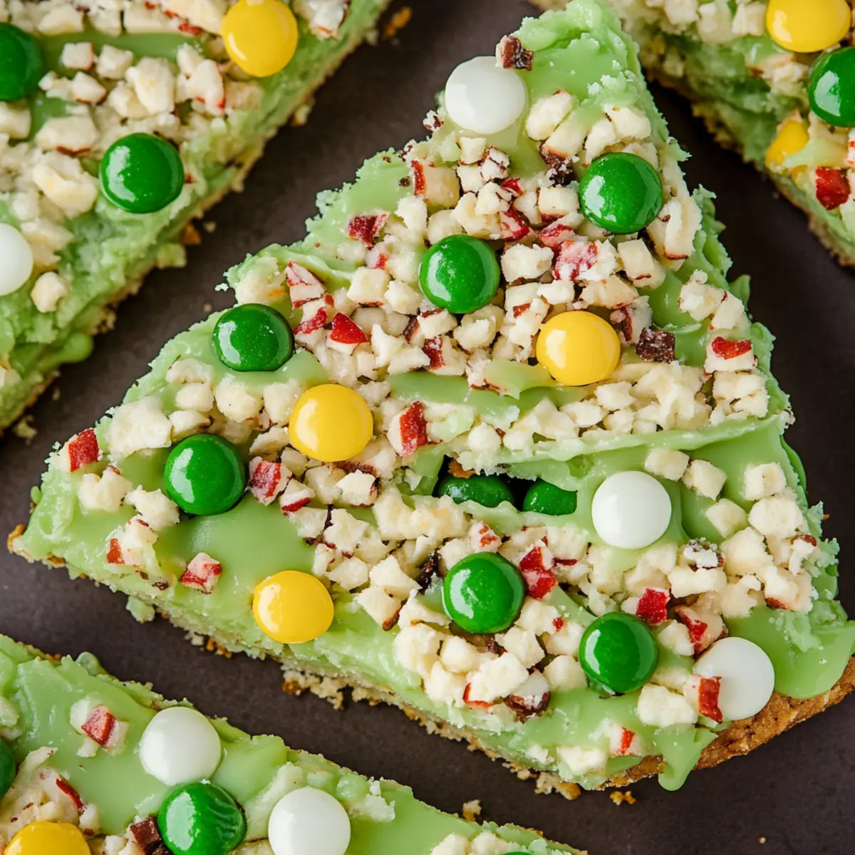 Christmas Tree Rice Krispie Treats