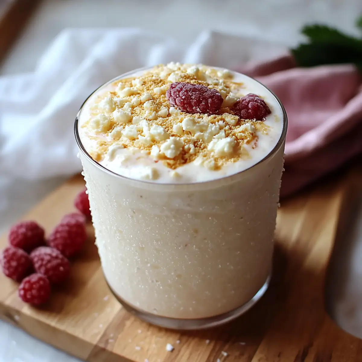 Cottage Cheese Protein Shake