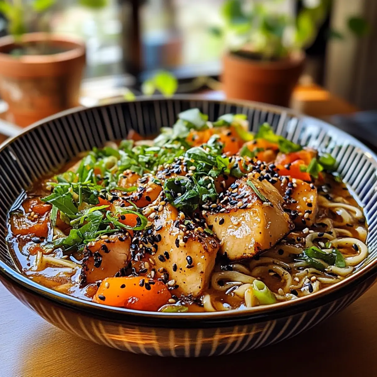 Cozy Savory Rotisserie Chicken Ramen