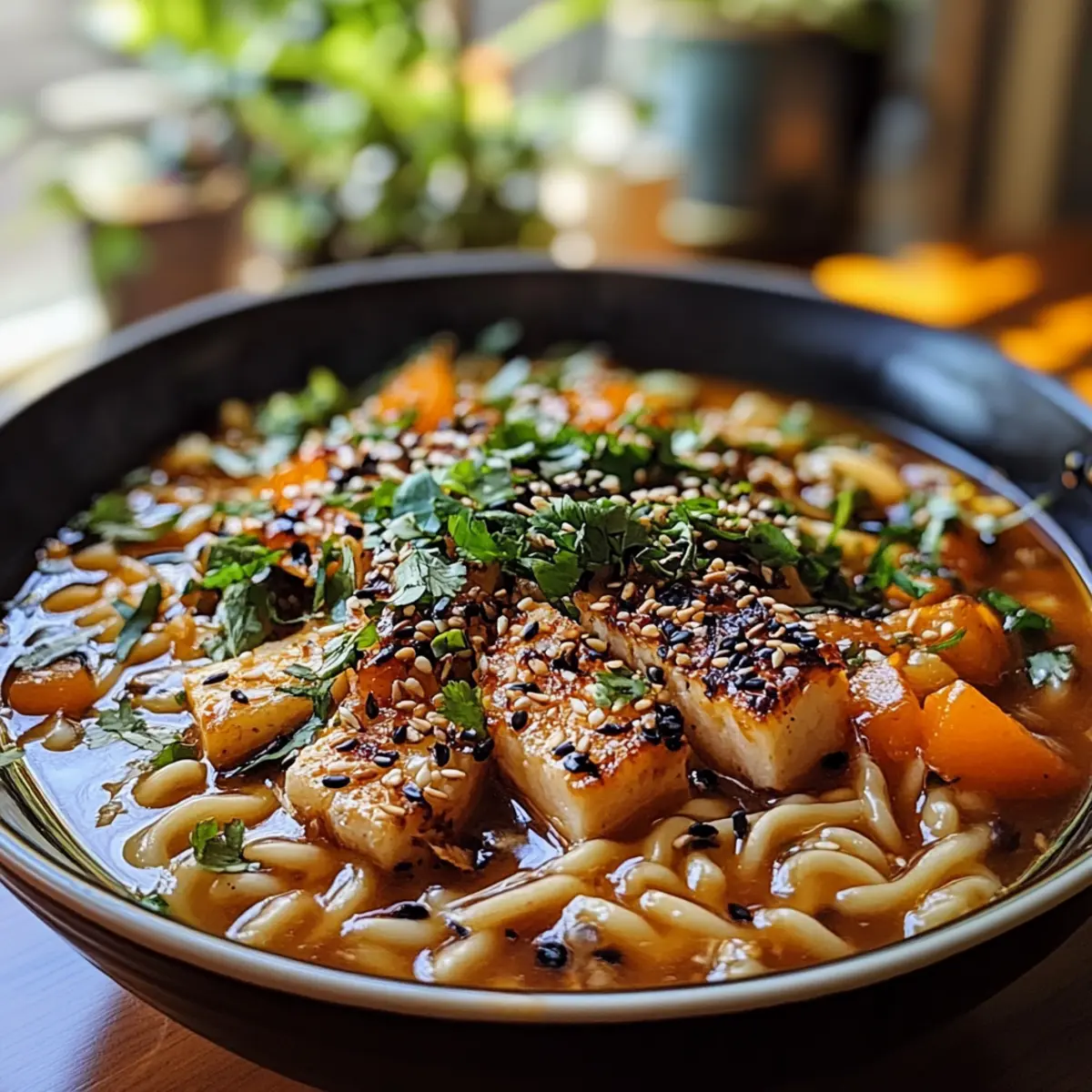 Cozy Savory Rotisserie Chicken Ramen