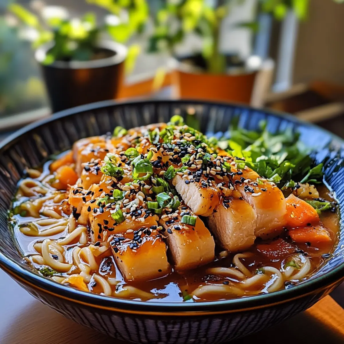 Cozy Savory Rotisserie Chicken Ramen