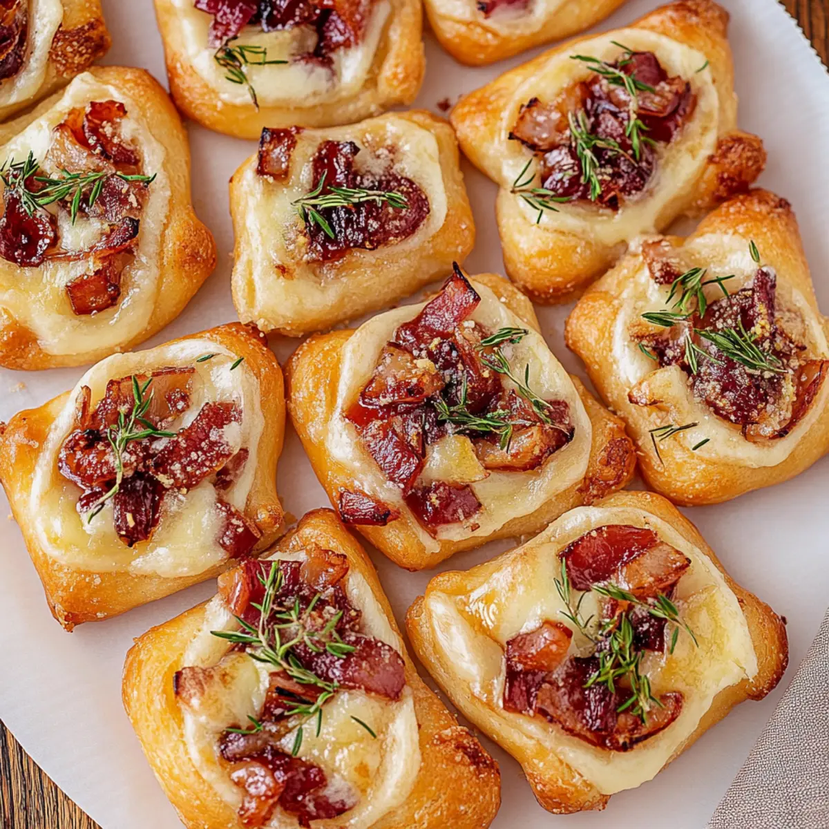 Cranberry Brie Bites