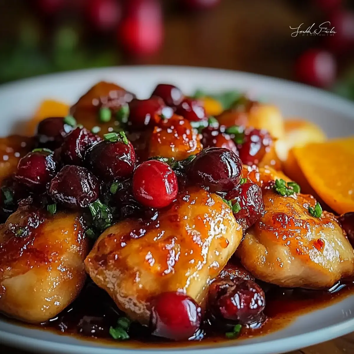 Cranberry Orange Chicken