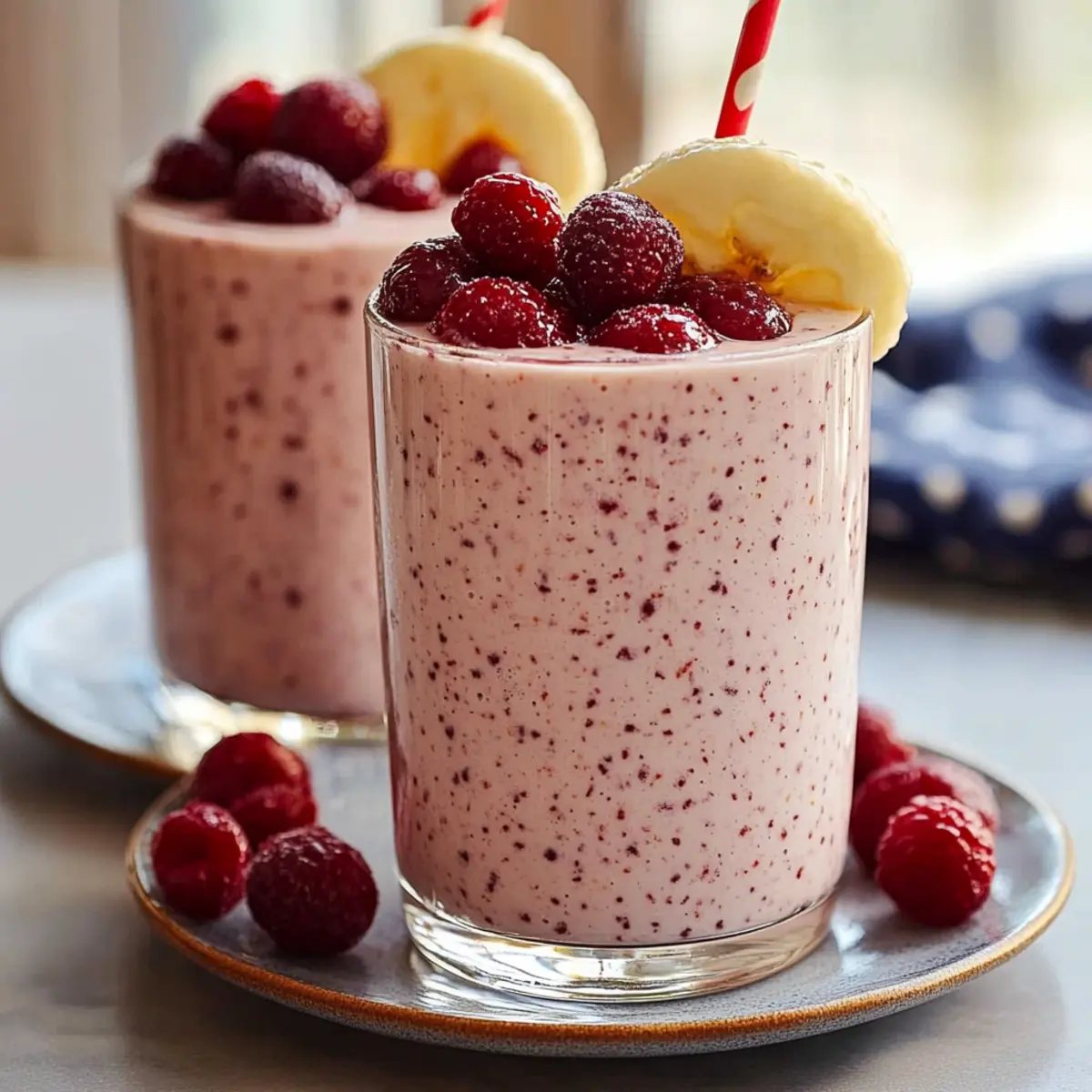 Creamy Cherry Banana Smoothie
