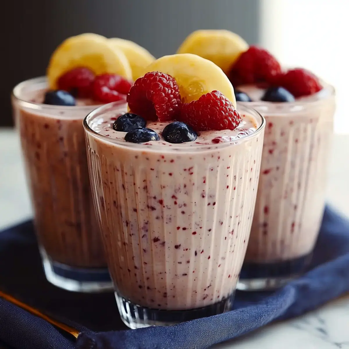 Creamy Cherry Banana Smoothie