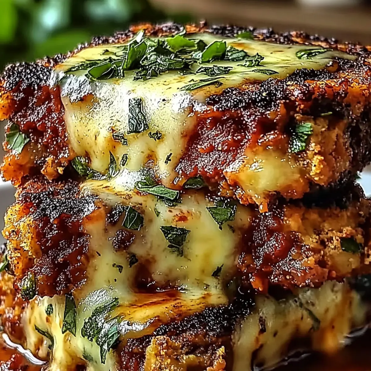 Crispy Baked Eggplant Parmesan