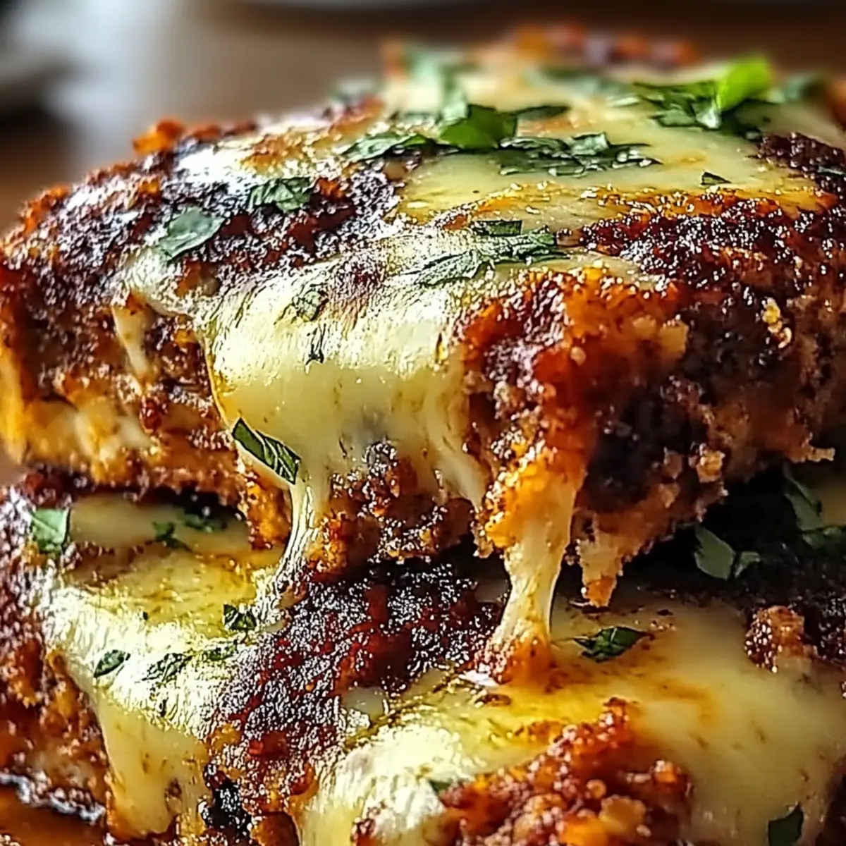 Crispy Baked Eggplant Parmesan