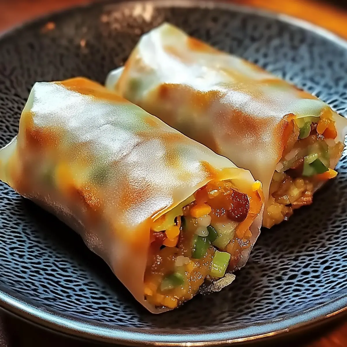 Crispy Vegetable Spring Rolls