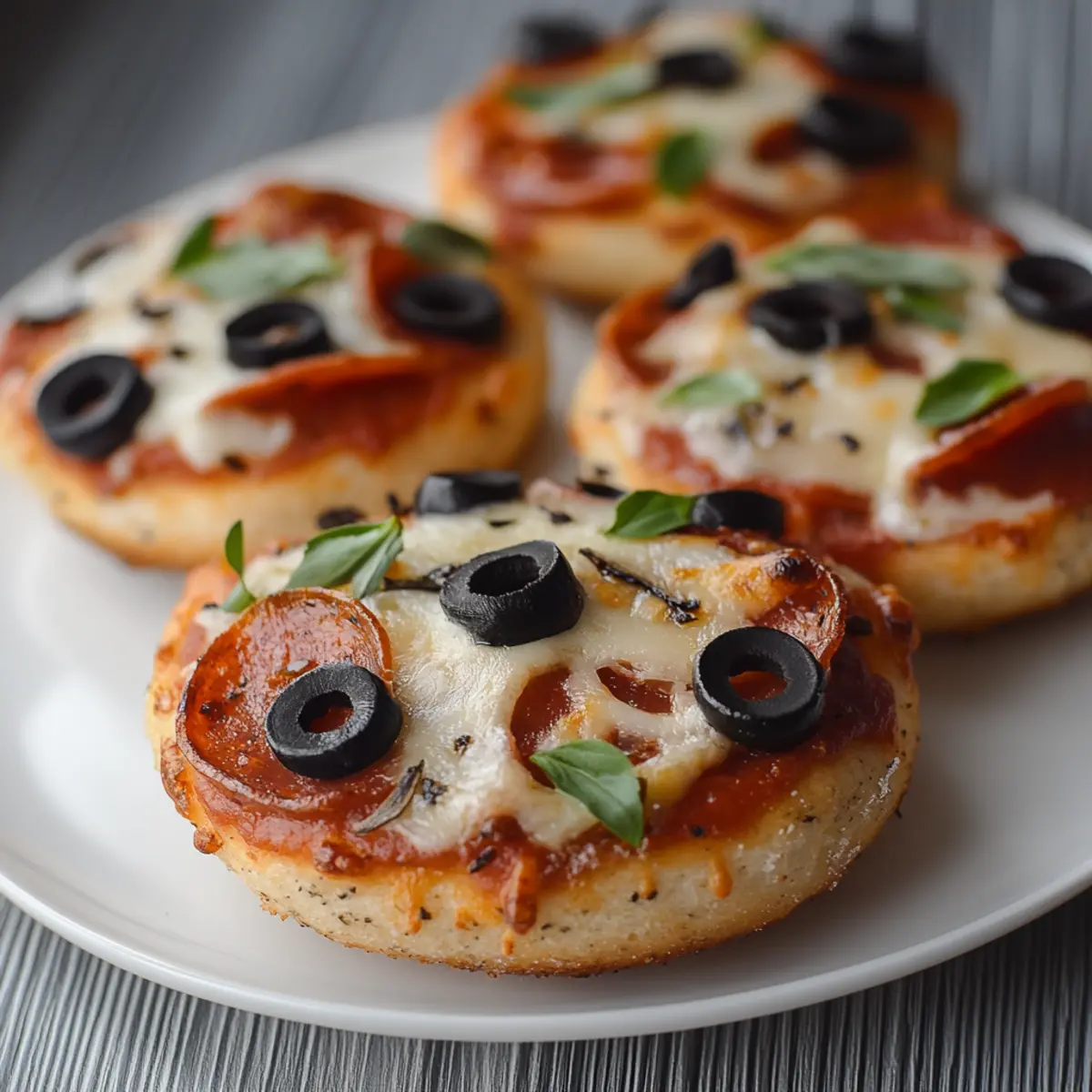 English Muffin Pizzas
