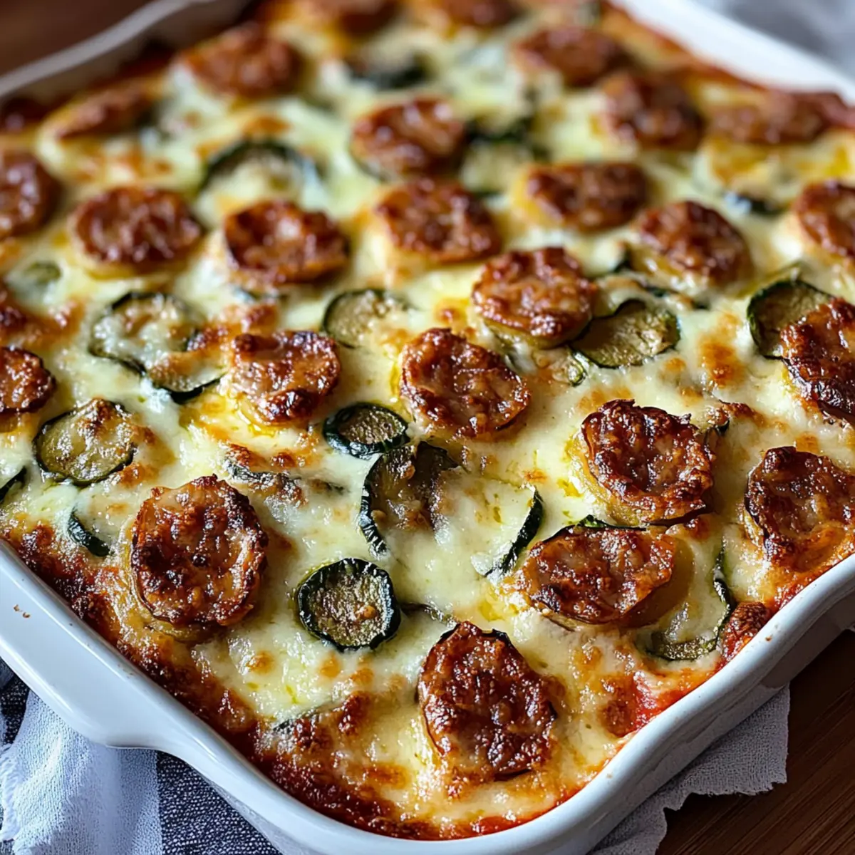Ground Beef Zucchini Casserole