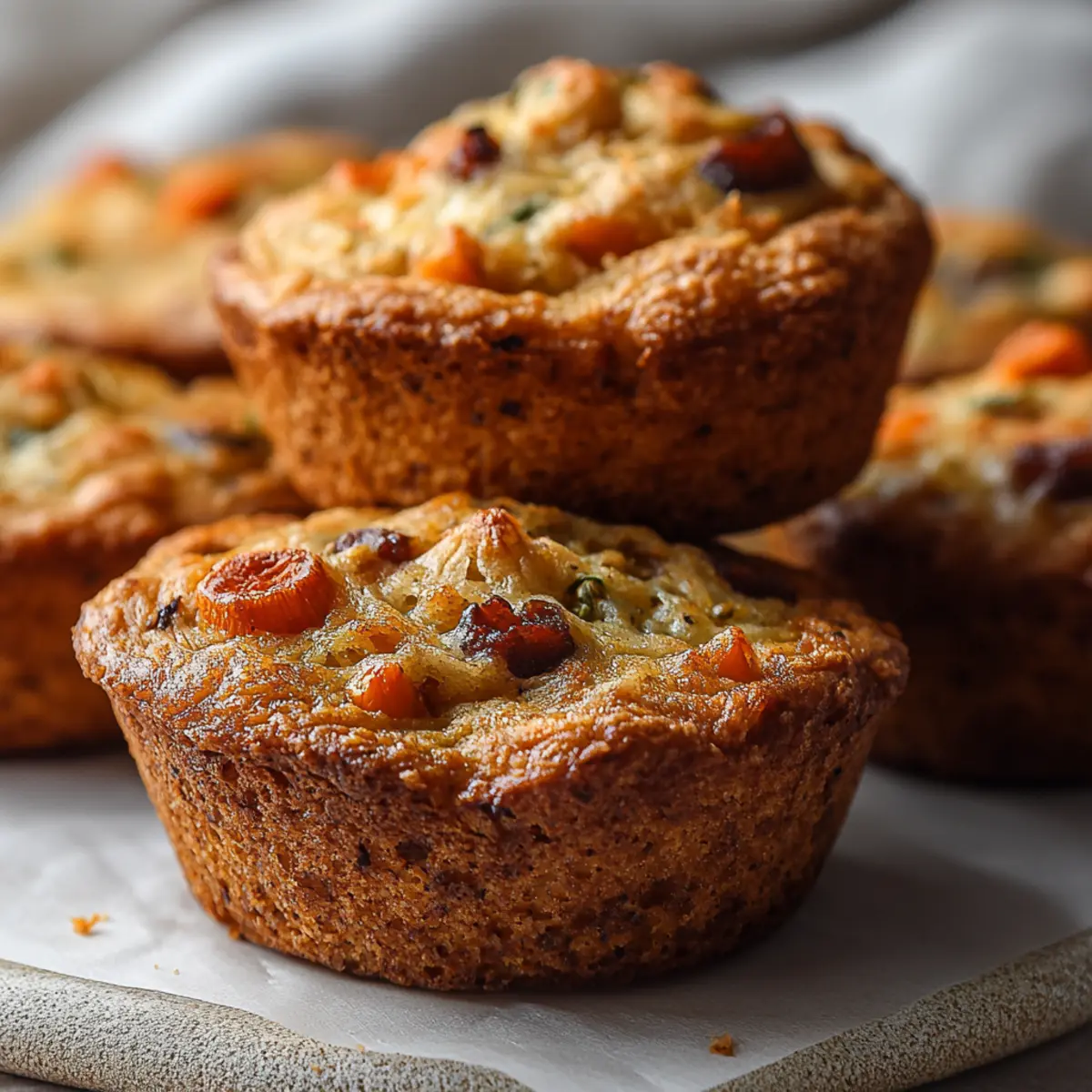 Healthy Morning Glory Muffins