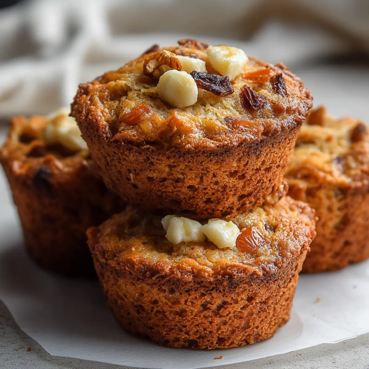 Healthy Morning Glory Muffins