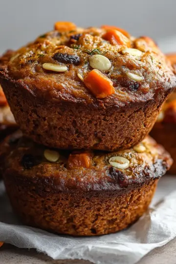 Healthy Morning Glory Muffins