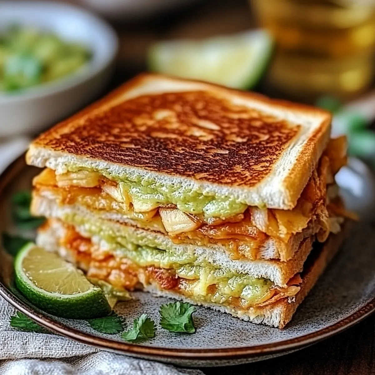 Loaded Chicken Club Sandwich with Crispy Bacon