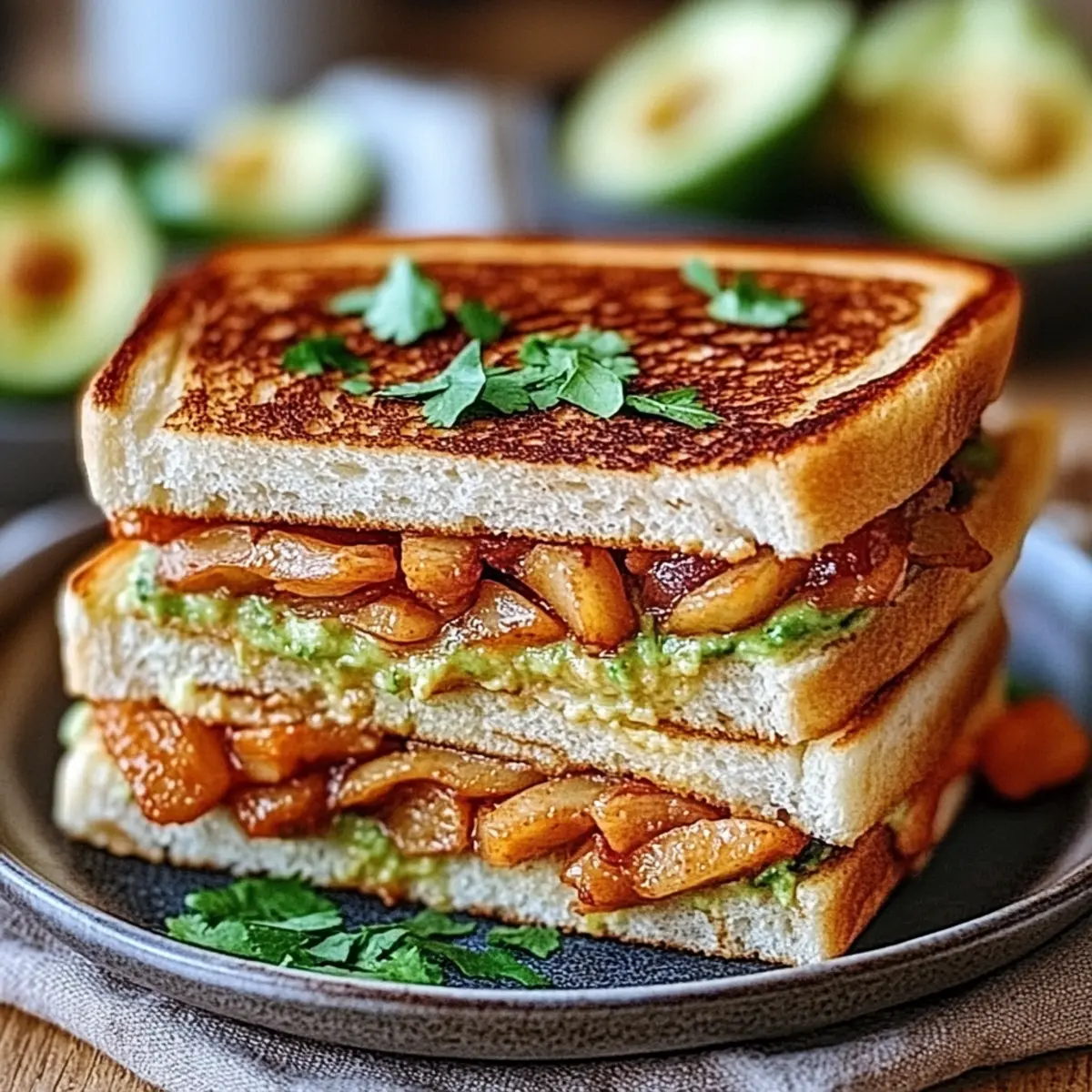 Loaded Chicken Club Sandwich with Crispy Bacon