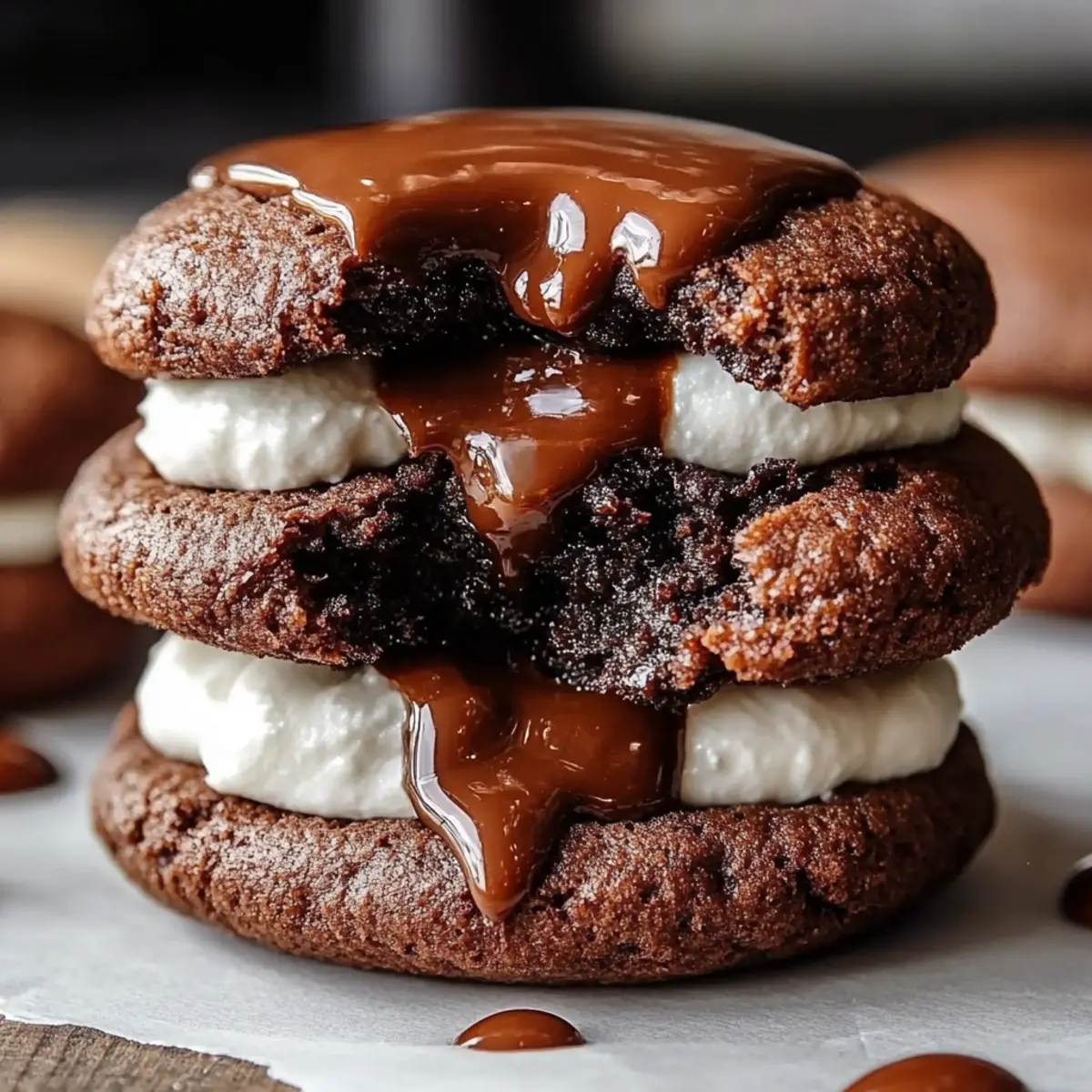 Marshmallow Hot Cocoa Surprise Cookies