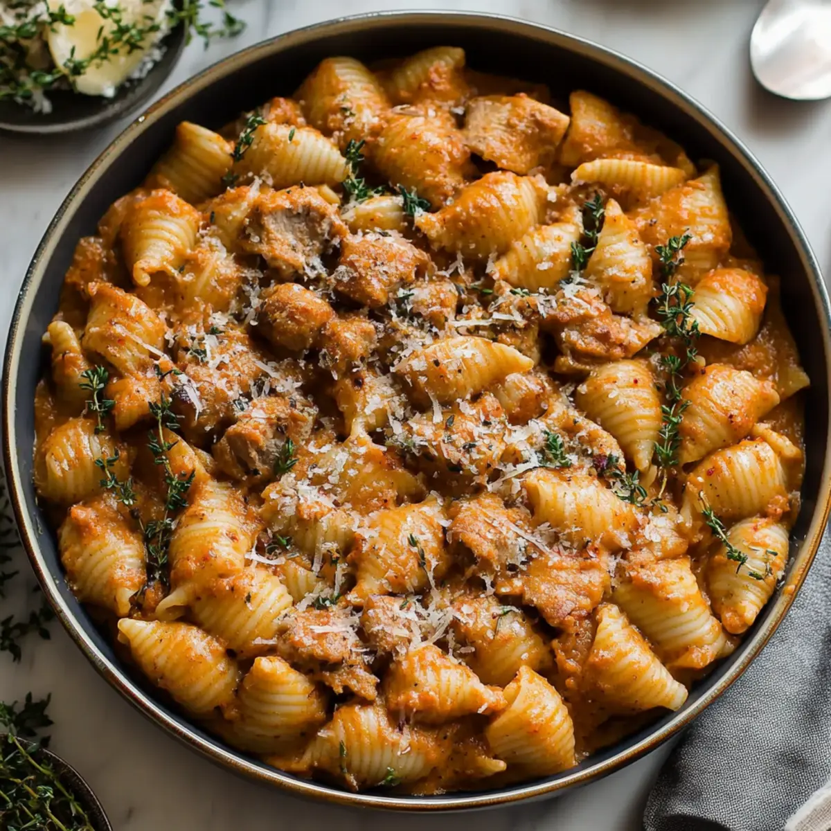 One Pot French Onion Pasta