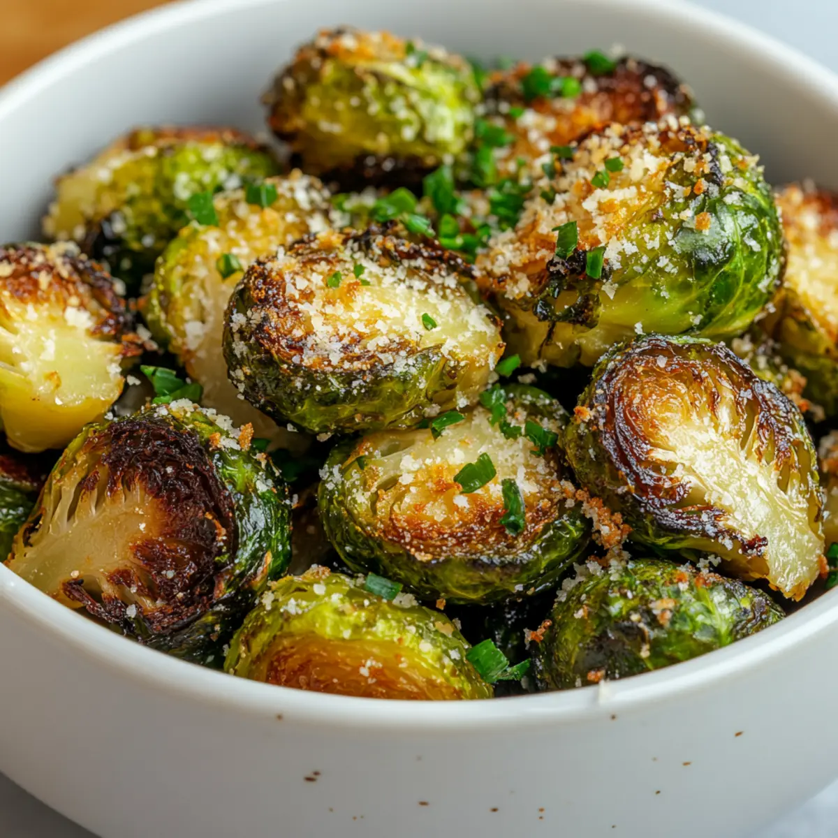 Parmesan Roasted Brussels Sprouts