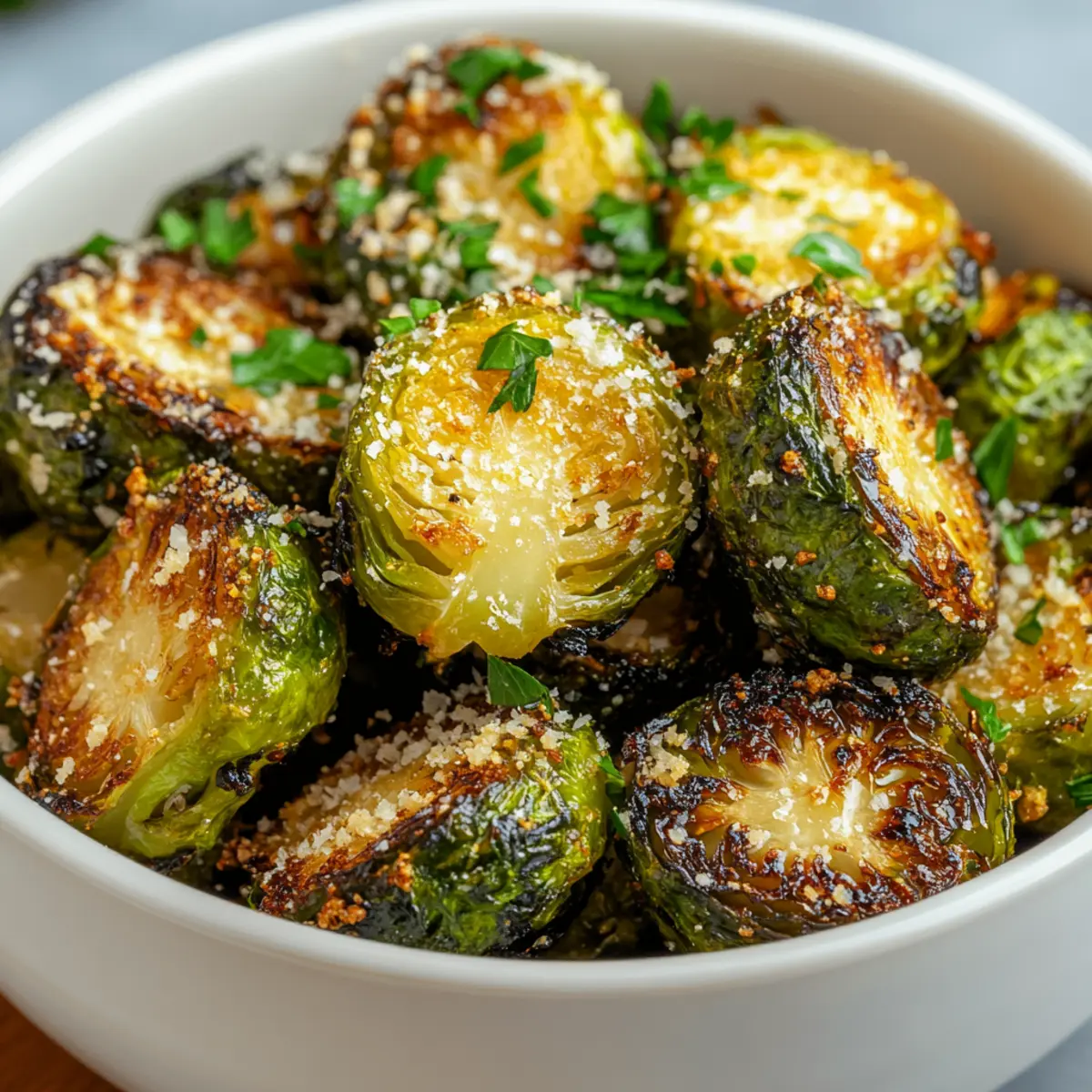 Parmesan Roasted Brussels Sprouts