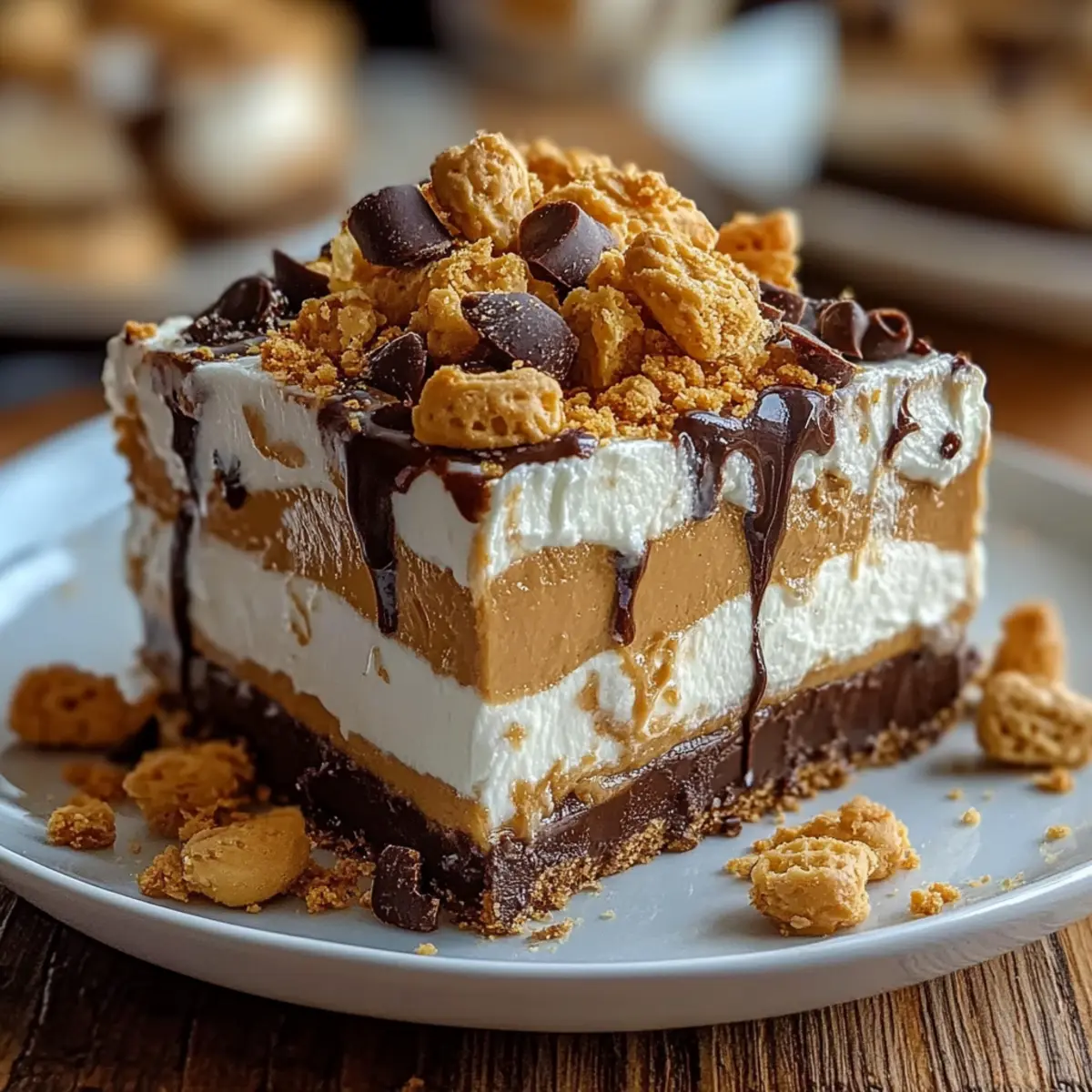 Peanut Butter Layered Delight