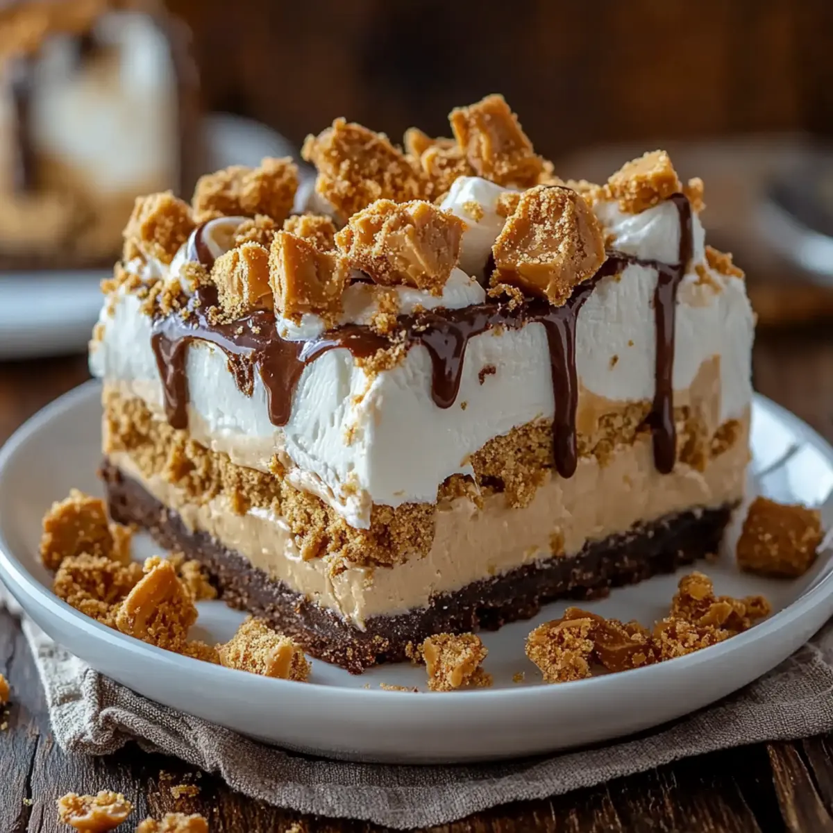 Peanut Butter Layered Delight