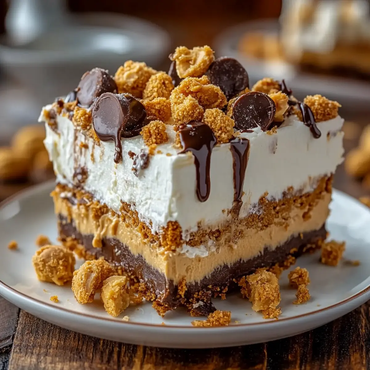 Peanut Butter Layered Delight