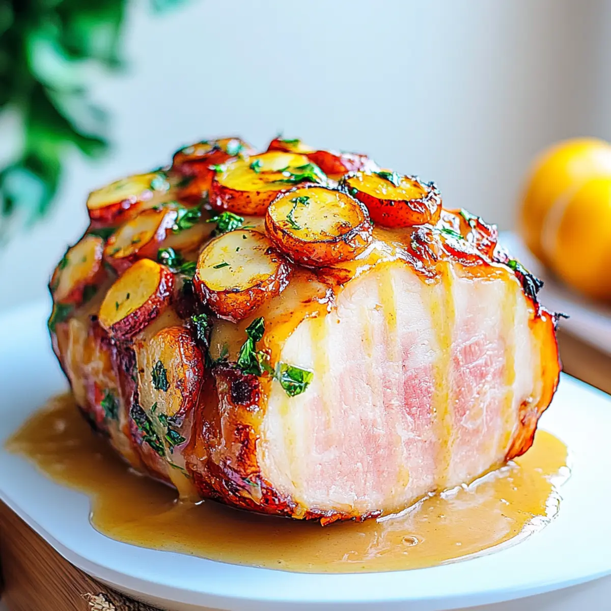 Pineapple Baked Ham